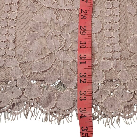 NWT Pink Lace Cocktail Dress Small - Picture 8 of 12